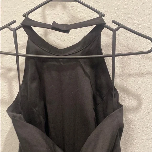 Collectif Black Jumpsuit and Cream Skirt - Picture 3 of 6